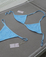 LONDON Bikini Set in Blue