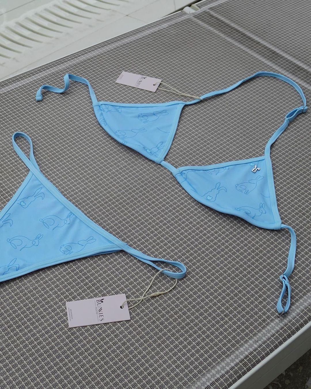 LONDON Bikini Set in Blue