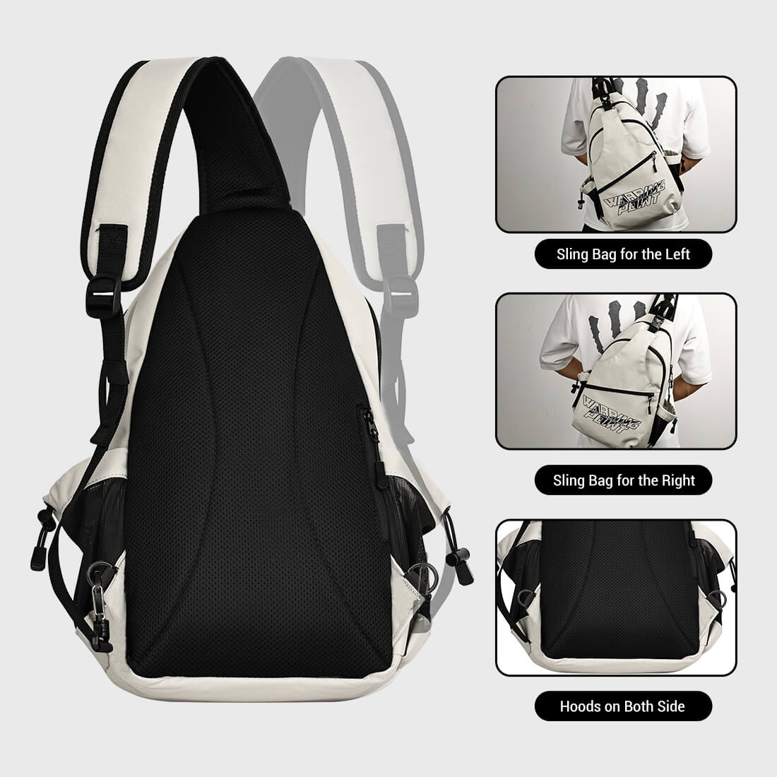 Pickleball Sling Bag | Grey