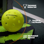 Ascent Outdoor Tournament Pickleballs | 4 or 12-Packs