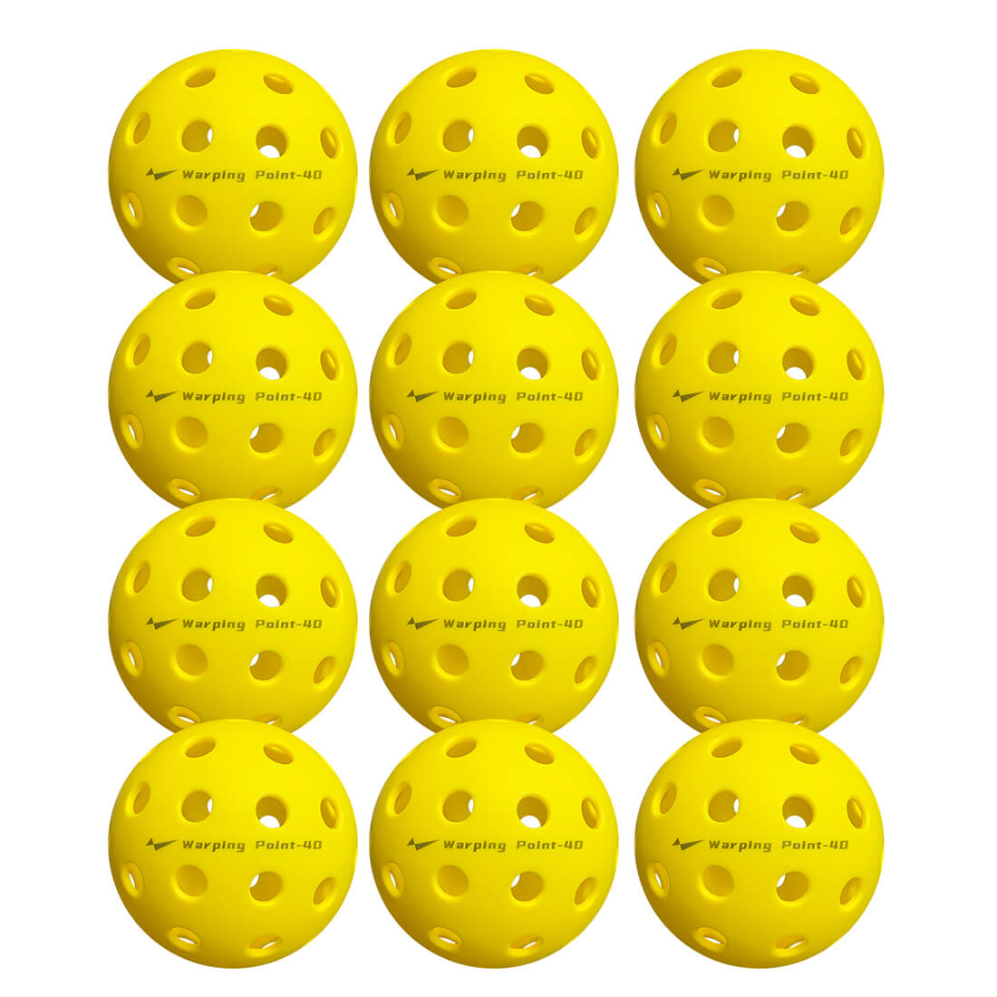 Outdoor Practice Pickleballs | Yellow