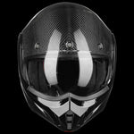 ILM Carbon Fiber Vintage Full Face Modular Motorcycle Helmet | Model B707C