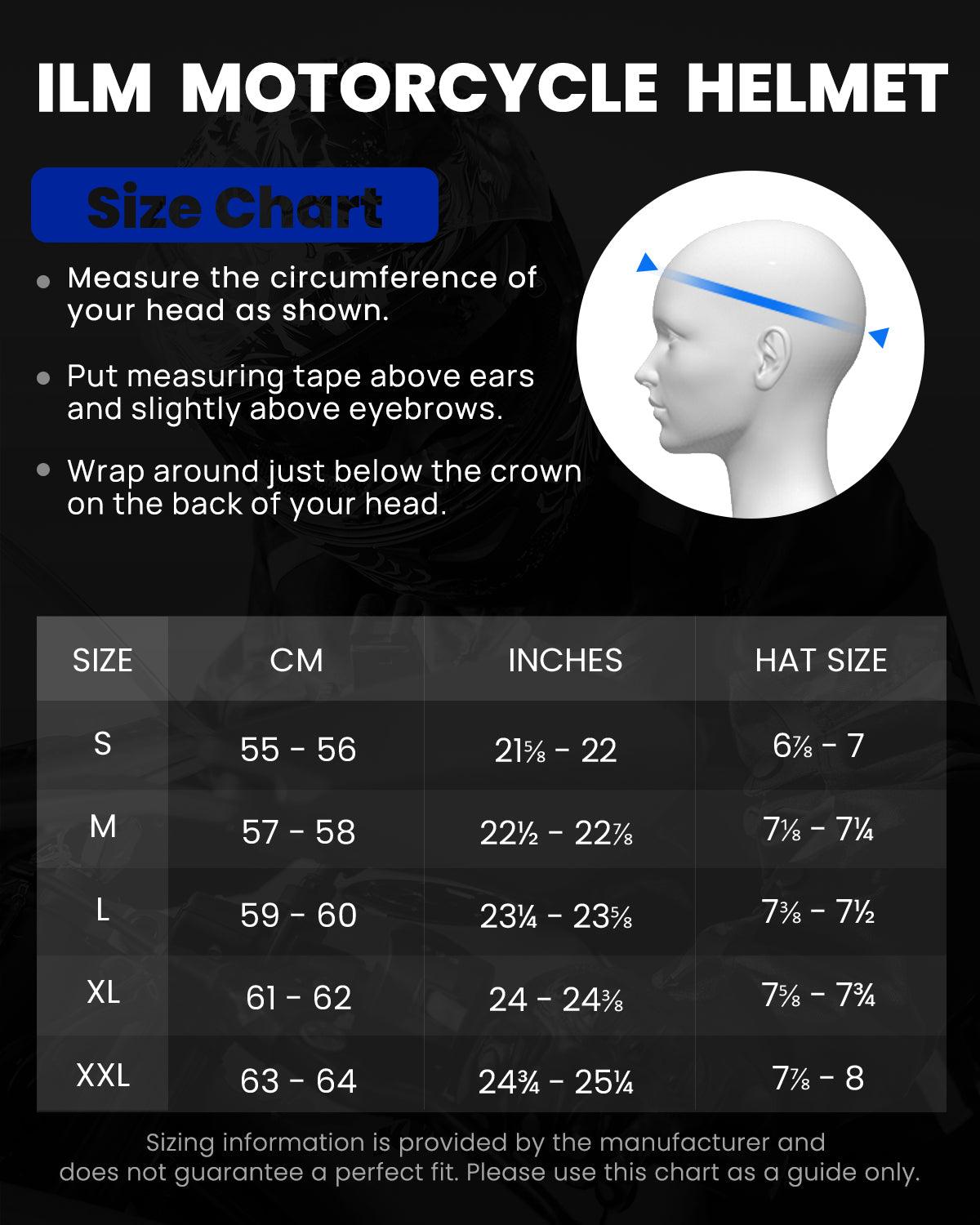 ILM Full Face MIPS Motorcycle Helmet | 129M