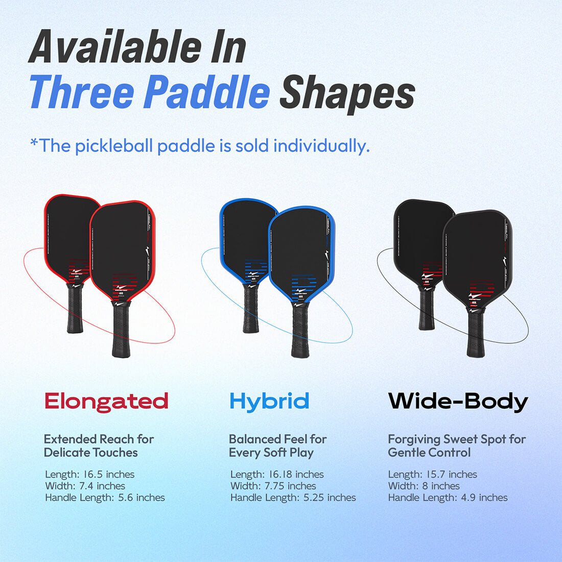 Rhythm Pickleball Paddle | Hybrid