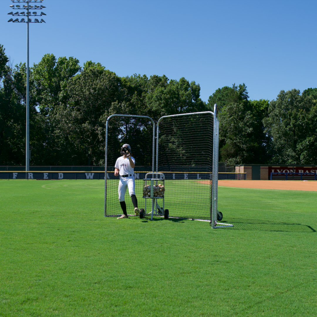 Tri-Fold Heavy-Duty Field & Practice Protective Net