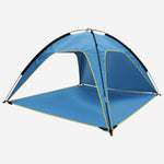 Outdoor Waterproof Tent Canopy 4-6 Person with 3-Door Openings UPF50+ | Beach Picnic Camping Hiking Adventure