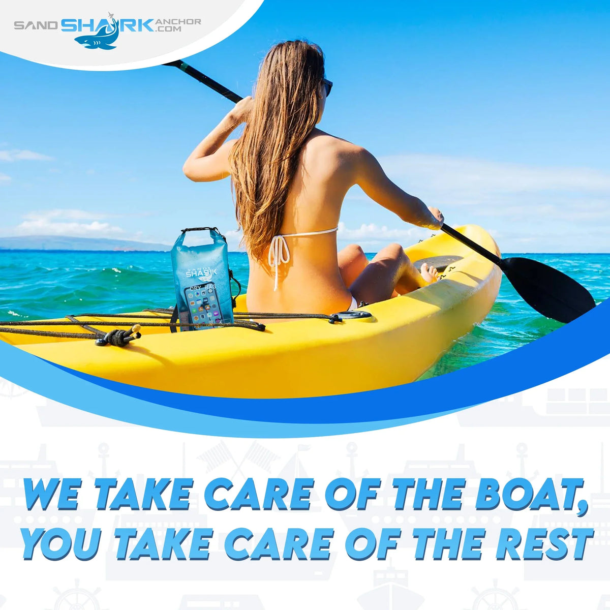 3L Waterproof Dry Bag with Phone Case Inside