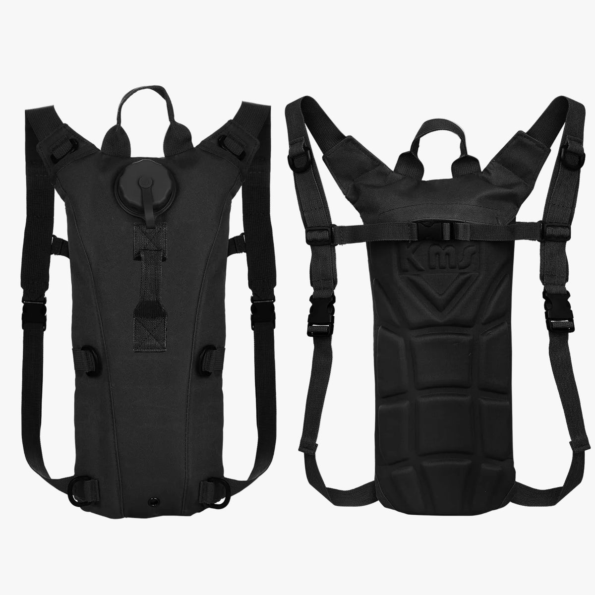 iMounTEK Tactical Hydration Pack 3L Water Bladder | Adjustable Water Drink Backpack