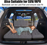 Thicken Backseat SUV/Car/Truck Air Mattress Bed | 30.31” Width/Black