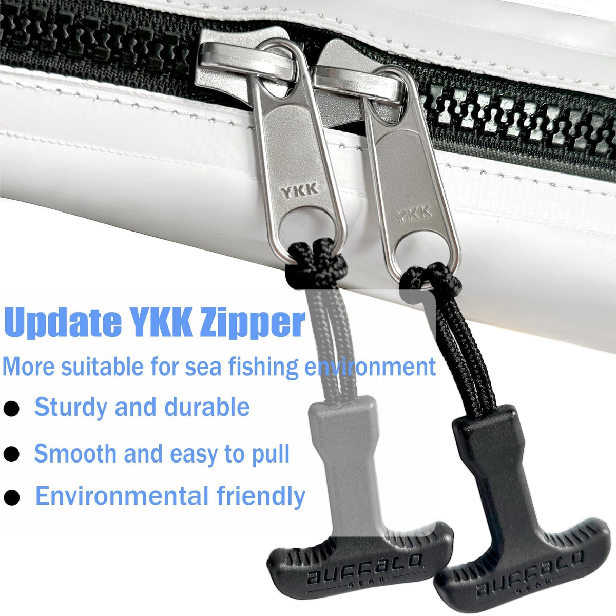 60x20'' Fish Cooler Bag with YKK Zipper | Flat Bottom