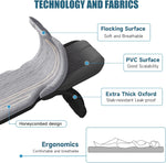 DikaSun 63” Extended SUV Mattress | Quick Inflate, Includes Pump & 2 Pillows | Grey