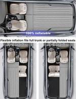 Umbrauto 63” Extended SUV Mattress Quick Inflate | Includes Pump & 2 Pillows | Grey