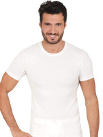 MaRe Premium Quality Cotton Wool Blend Men's V-Neck Neck T-Shirt | Proudly Made in Italy (460)