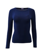 EGI Luxury Modal Women's Long Sleeved T-Shirt | Proudly Made in Italy (Crew Neck)