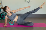 Yoga Wheel Roller for Back Pain and Stretching | 6-inch