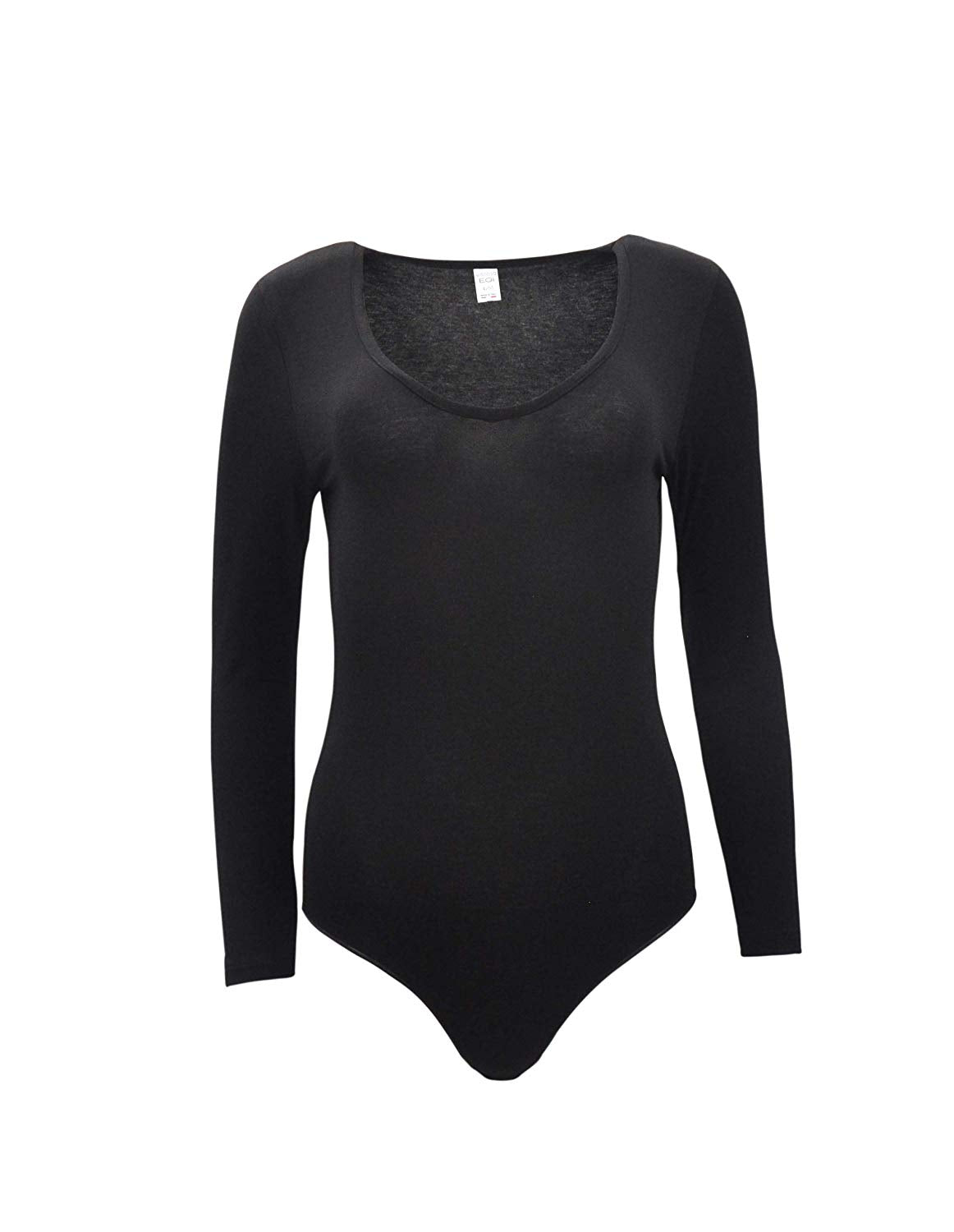 EGi Luxury Viscose Women's Bodysuit Long Sleeve | Proudly Made in Italy