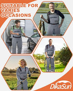 DikaSun Breathable Stocking Foot Waders for Fly Fishing (Lightweight Unisex Design)