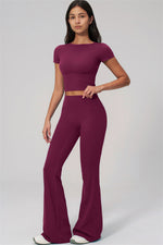 The Rapture T-Shirt Flared Leggings 2-Piece Set