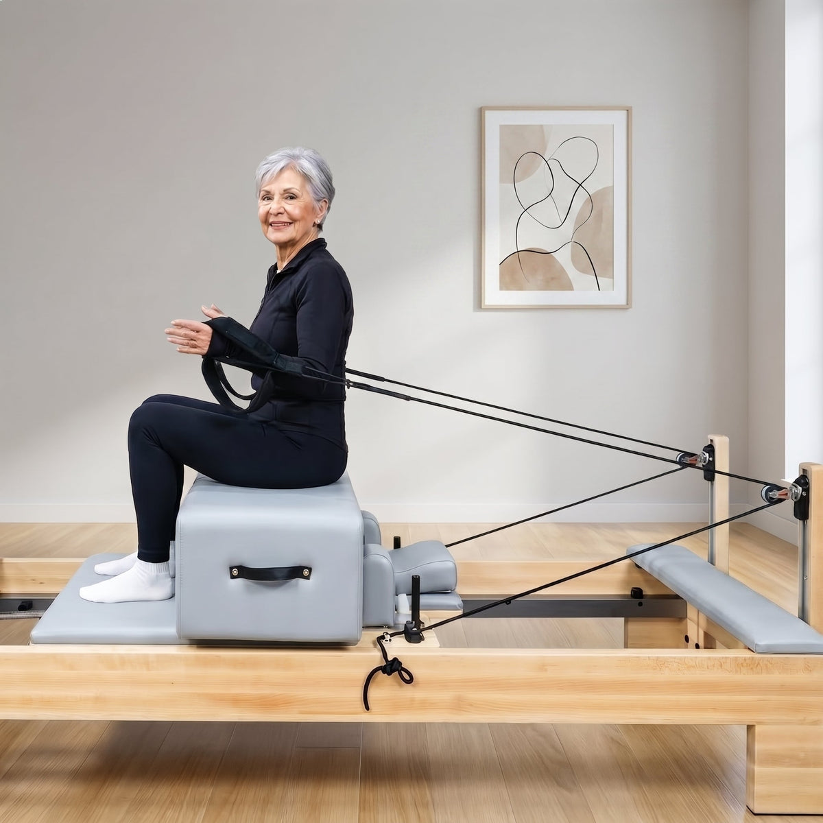 Nano Elite Plus Large Premium Studio Pilates Reformer | RE005