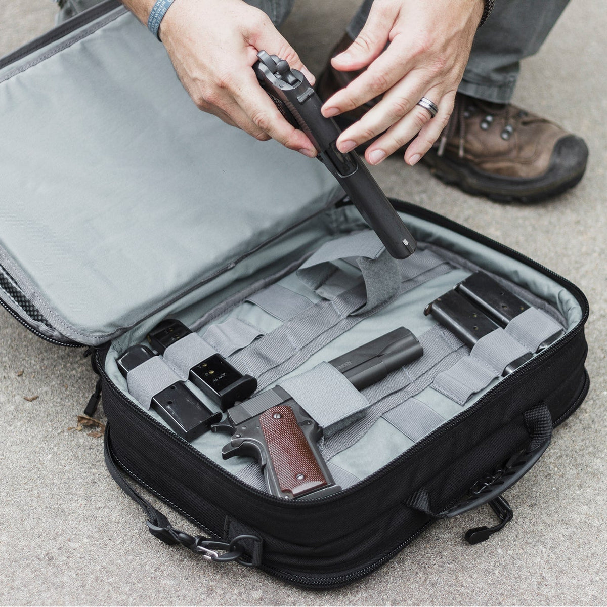 Four Gun Pistol Pack | Range Bag