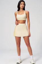 The Balance Sports Bra Tennis Skirt 2-Piece Set