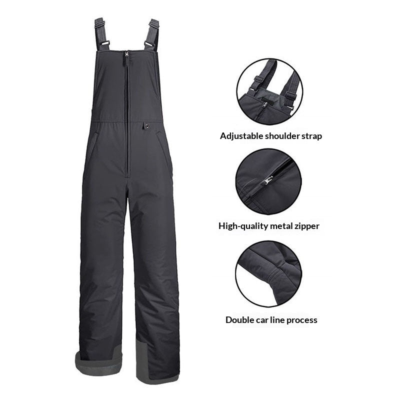Winter Sports Overalls with Extra-Thick Insulation