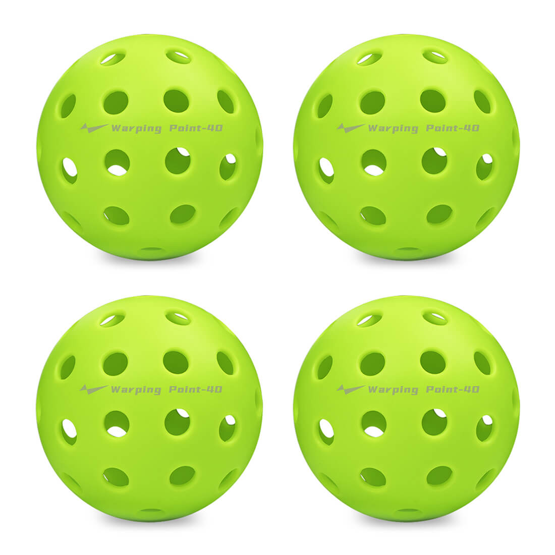 Outdoor Practice Pickleballs | Green