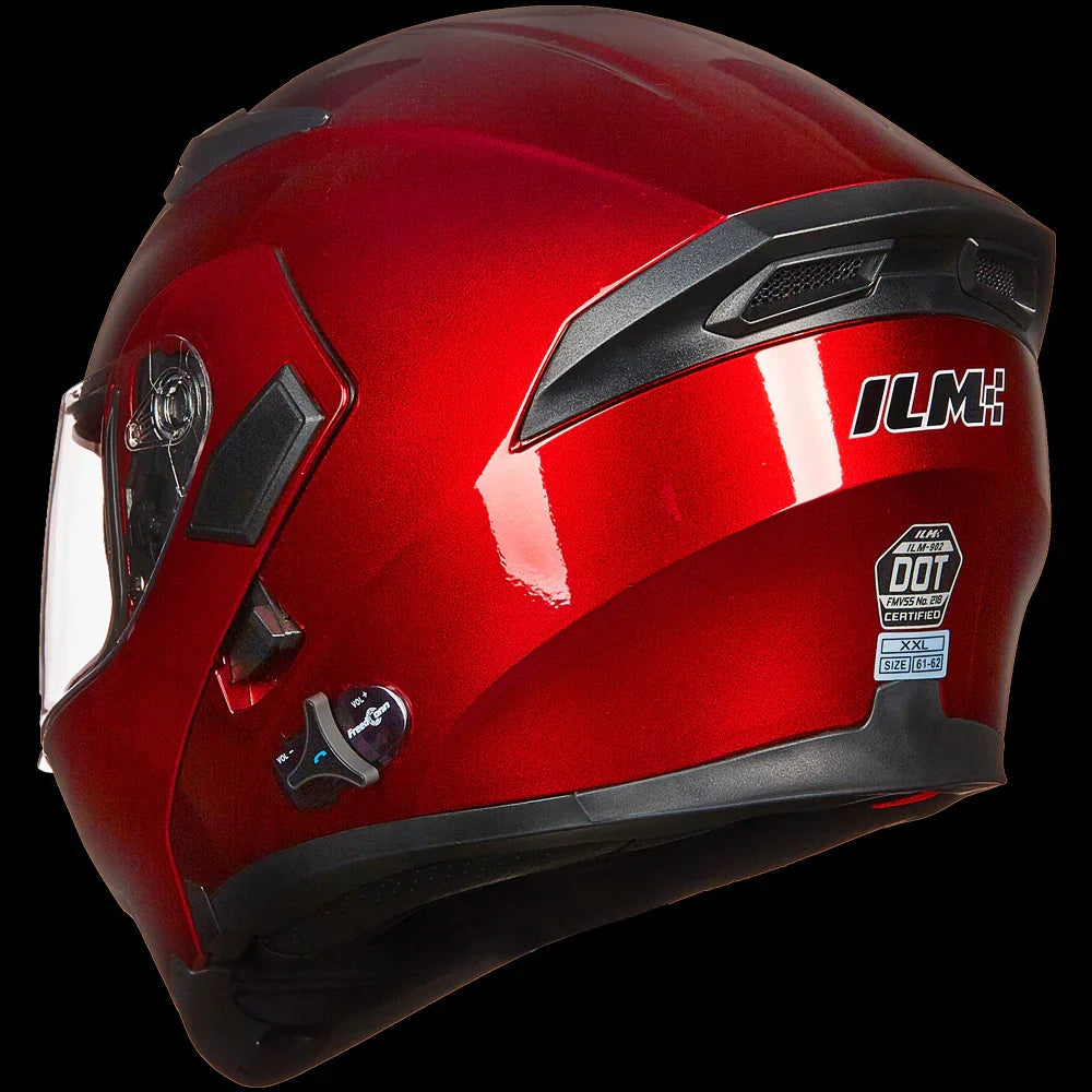ILM Modular Flip Up Full Face Bluetooth Motorcycle Helmet | 902BT