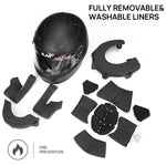 ILM Snell SA2020 Full Face Auto Car Racing Helmets | Model 760