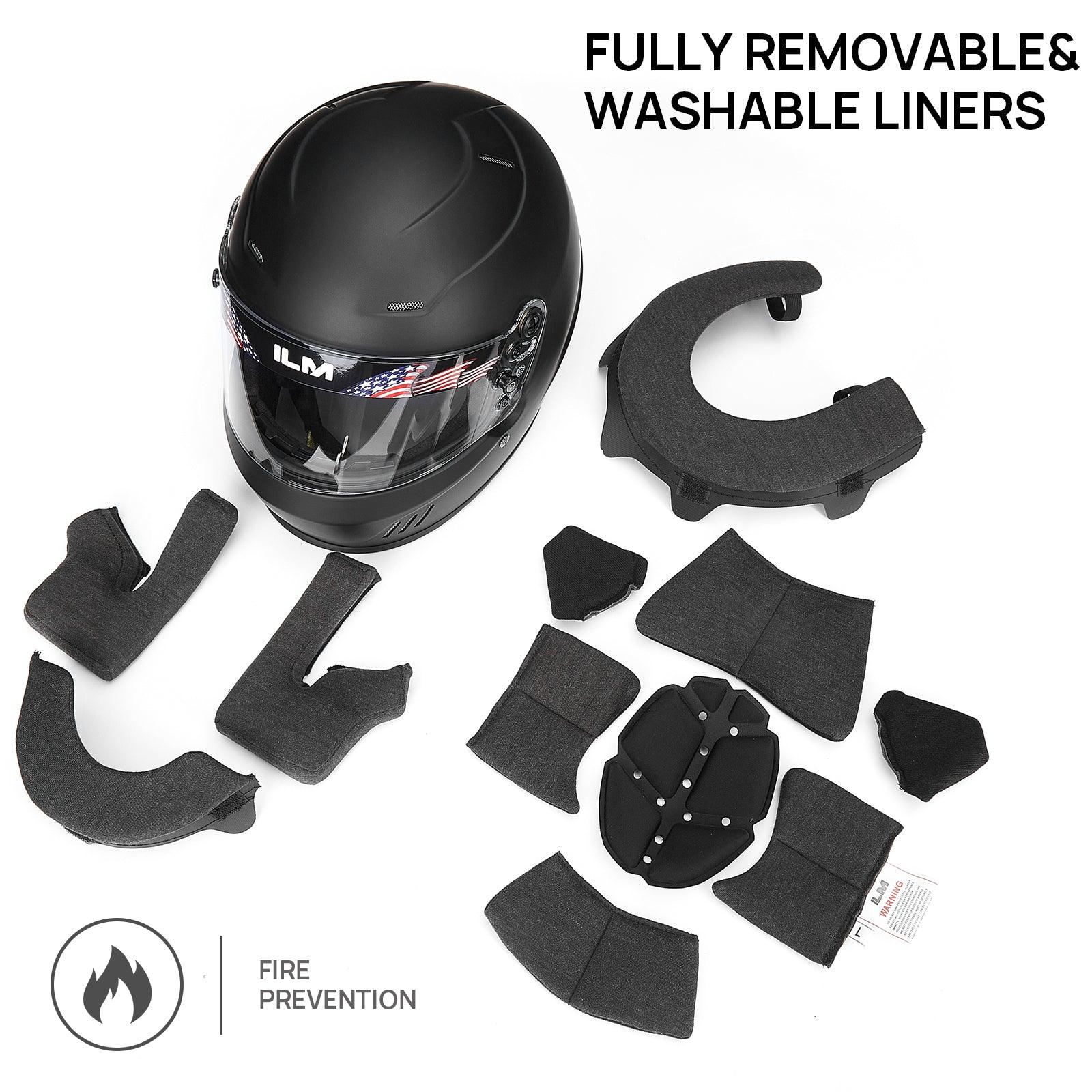 ILM Snell SA2020 Full Face Auto Car Racing Helmets | Model 760
