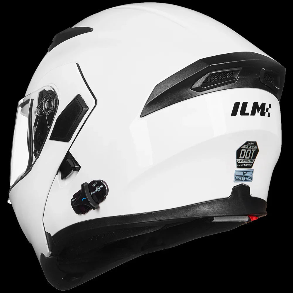 ILM Modular Flip Up Full Face Bluetooth Motorcycle Helmet | 902BT