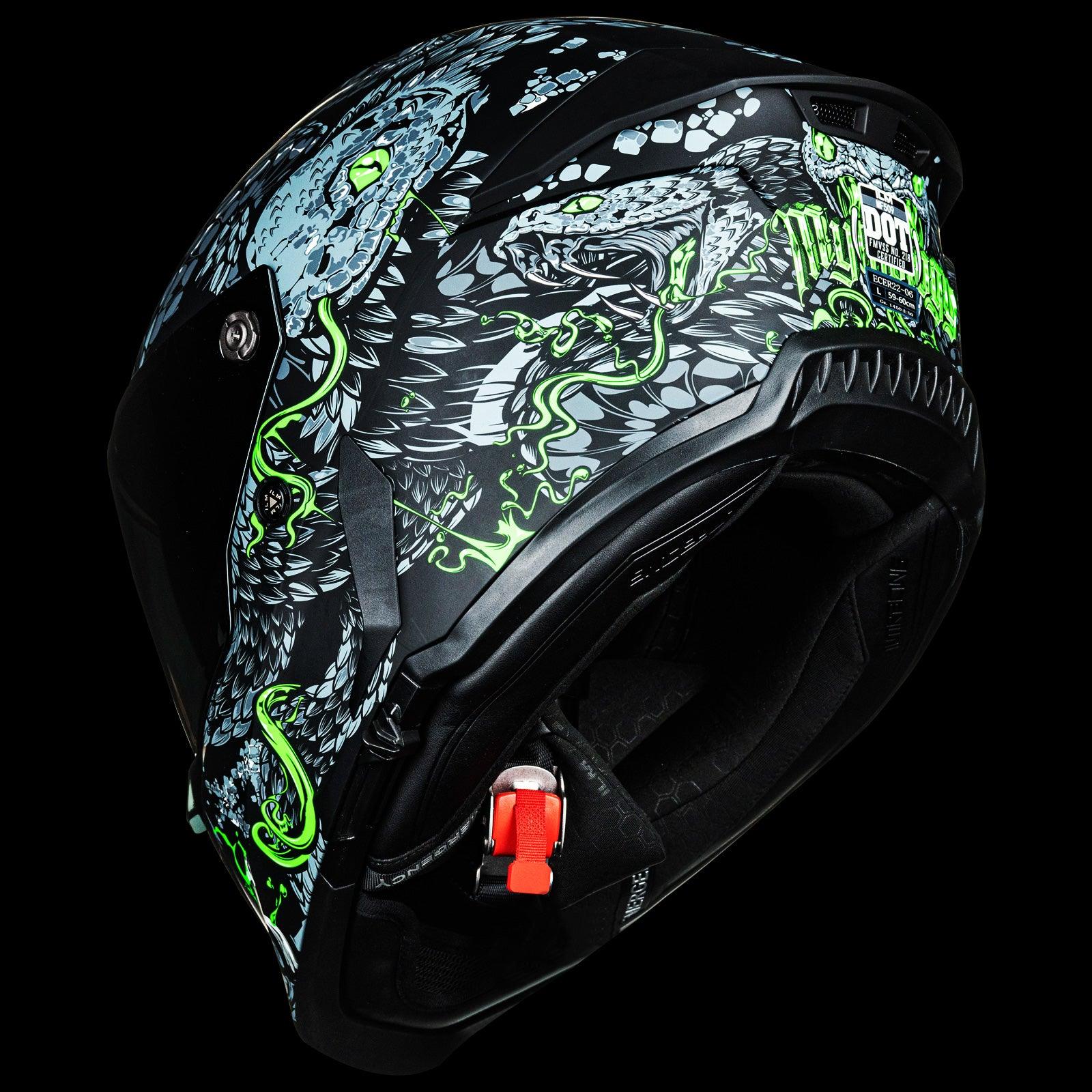 ILM Full Face Motorcycle Helmets | Racing Helmet Model MF509