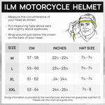 ILM Modular Flip up Full Face Bluetooth Motorcycle Helmet | Model 902BT PRO