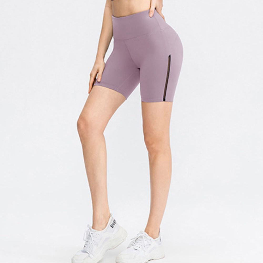 Wide Waistband Sports Shorts