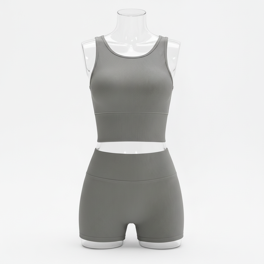Wide Waistband Women's Slim Fit Shorts