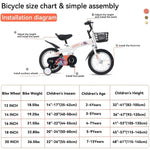 18" Sporty Kids Bike with Training Wheels and Stand Adjustable Saddle | Aged 5-10 Years (Tall Height 39-49")