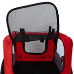 Pet Bike Trailer with Foldable Steel Frame | Small & Medium Pets