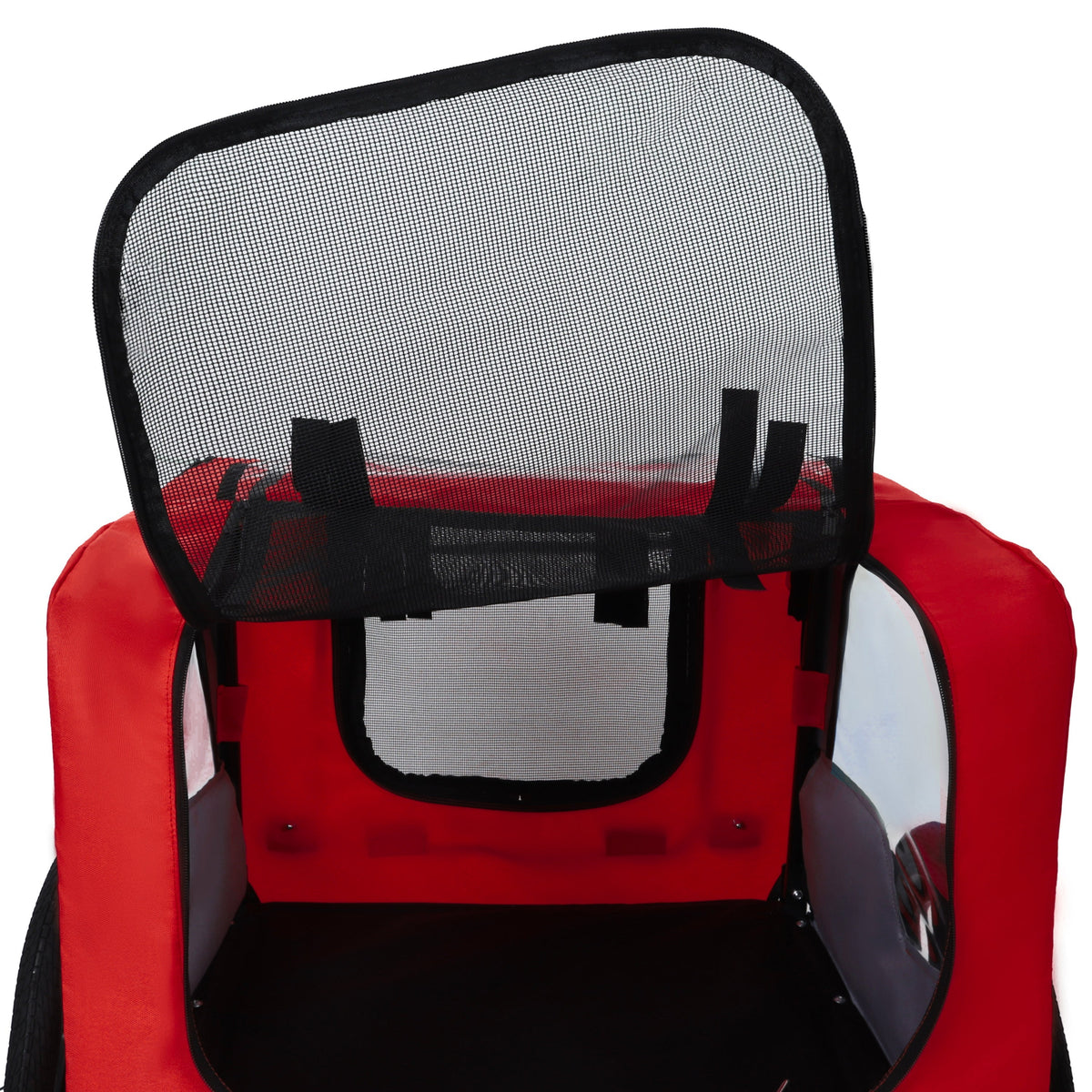 Pet Bike Trailer with Foldable Steel Frame | Small & Medium Pets
