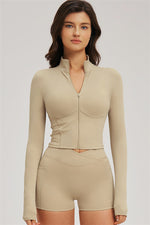 The Sizzle Zip Jacket Shorts | 2-Piece Set
