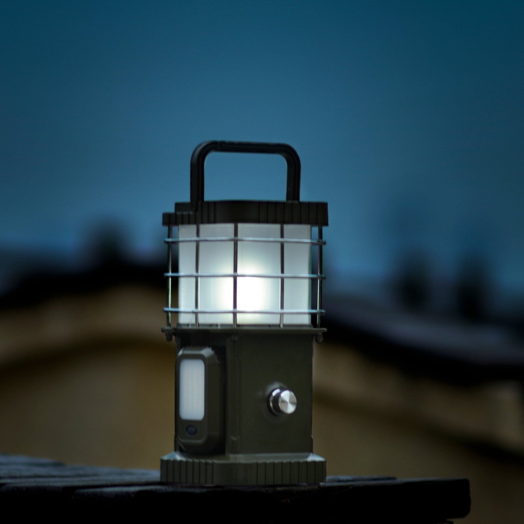 TRU De-LIGHT BUDDY Dimmable Lamp | Power Bank | Bluetooth Speaker | Independent Side Lamps All-In-One