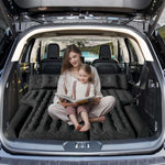 DikaSun 63” Extended SUV Mattress | Quick Inflate, Includes Pump & 2 Pillows | Black