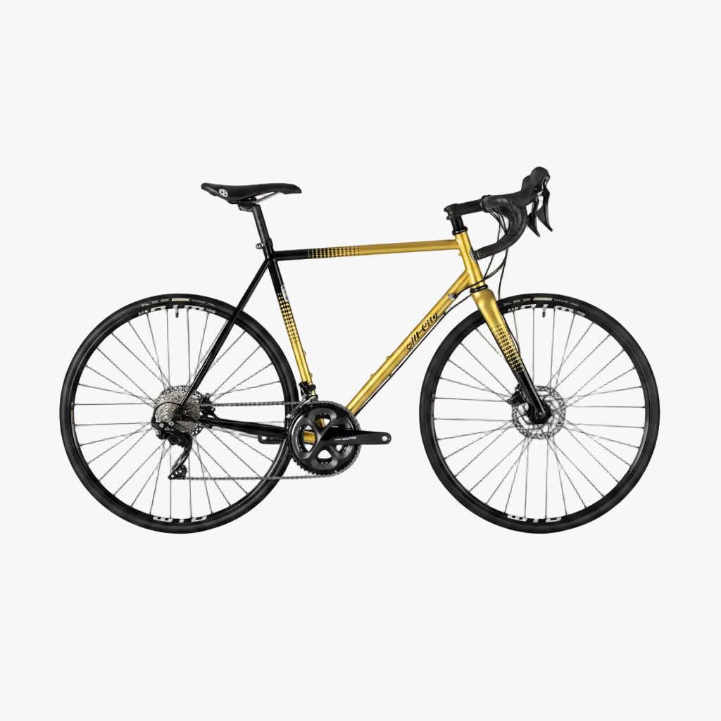 All-City Zig Zag Bike 700c Steel 105 Golden Leopard 49cm