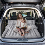 DikaSun 63” Extended SUV Mattress | Quick Inflate, Includes Pump & 2 Pillows | Grey