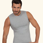 BASIC COTTON Free Spirit Premium Quality Cotton Men's Sleeveless Tank Top | Proudly Made in Italy (988)