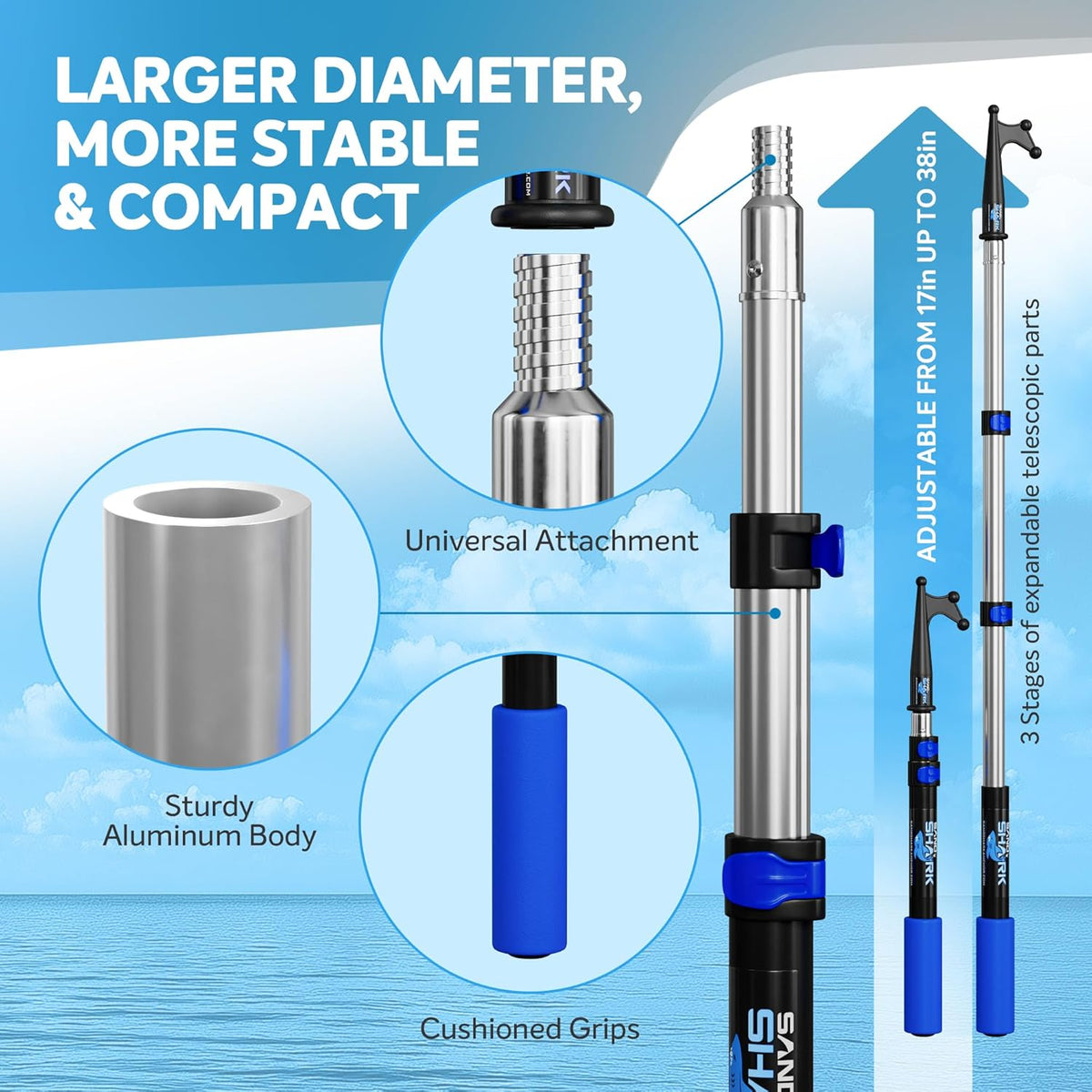 Boat Hook Extension Pole