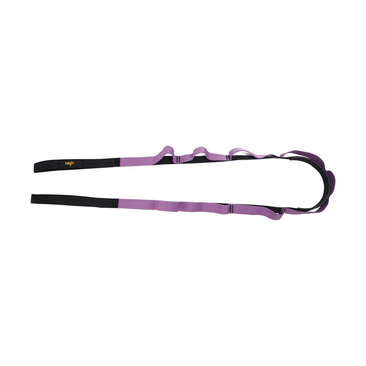 Maji Sports Elastic Yoga Strap with 9 Loops