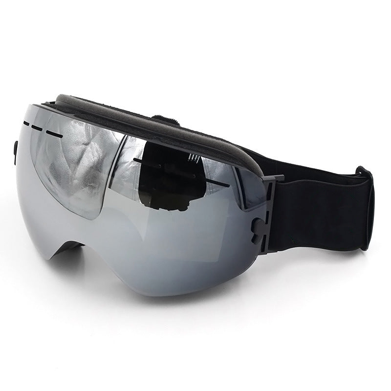 Double Layer Anti-Fog Skiing Mirror Goggles