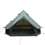 Oxford Bell Tent 9.8’/13.1’ with Stove Jack for Family Camping