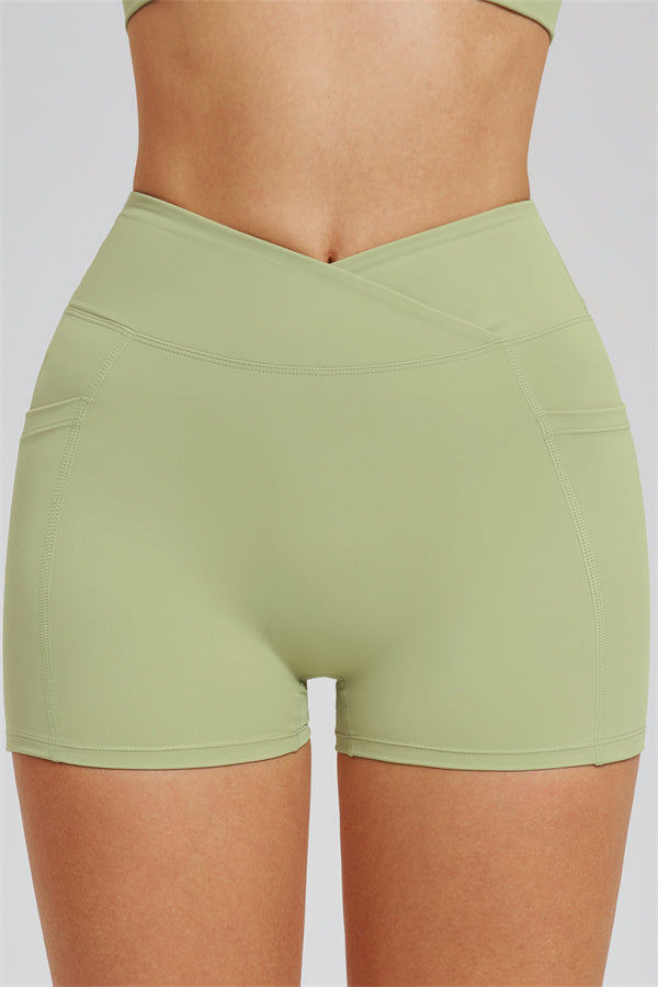 The Sizzle Zip Jacket Sports Bra Shorts | 3-Piece Set