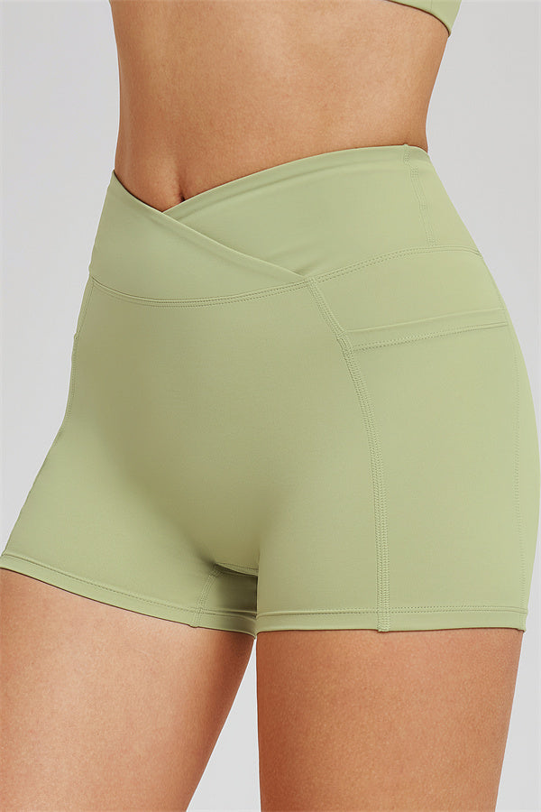 The Sizzle Zip Jacket Sports Bra Shorts | 3-Piece Set